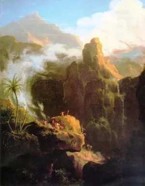 Saint John in the Wilderness by Thomas Cole Oil Painting Reproduction