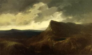 The Hidden Lake by Oil Painting Reproduction