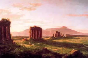 The Roman Campagna by Thomas Cole Oil Painting Reproduction