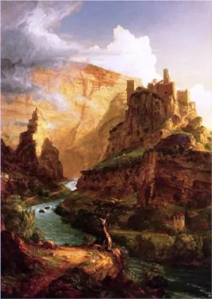 Valley of the Vaucluse by Thomas Cole Oil Painting Reproduction